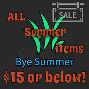 SUMMER CLOTHING CLOSET CLEAN OUT CCO